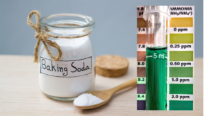 baking soda use to correct pH