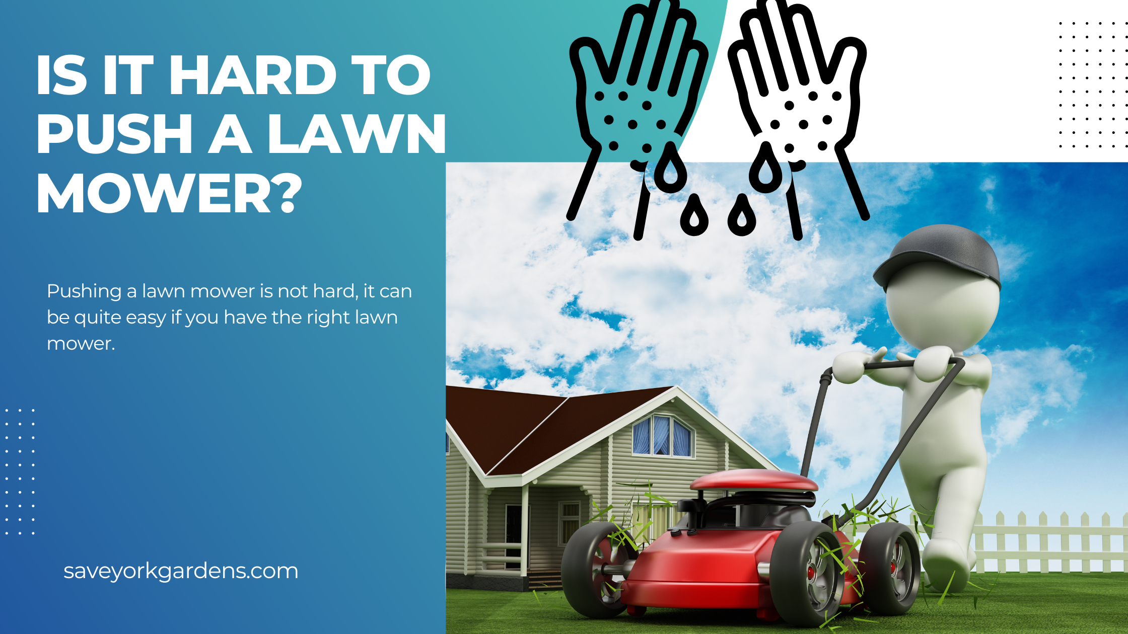 Is It Hard To Push A Lawn Mower?
